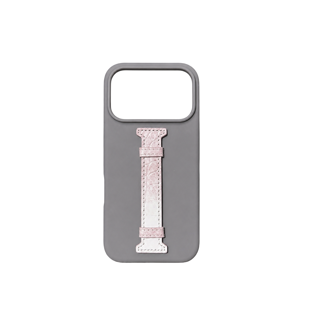 Silicon strap case-Grey